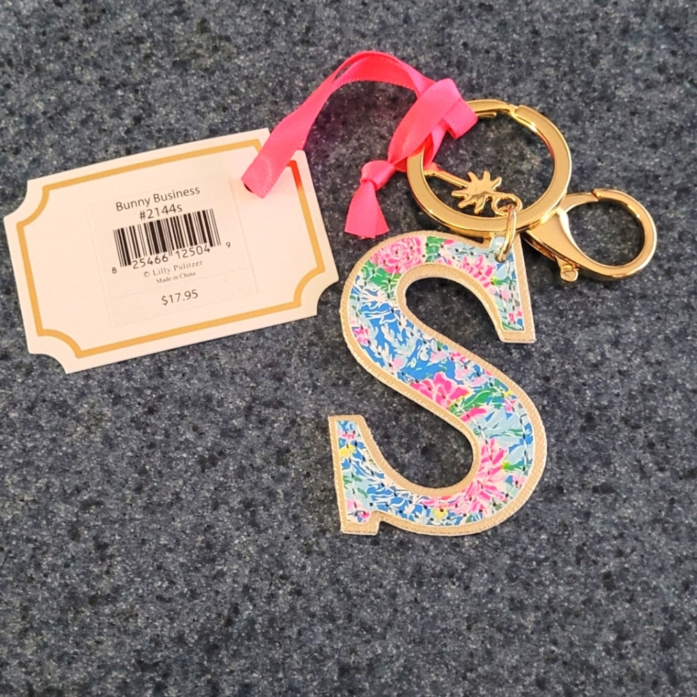 NWT Lily Pulitzer Keychain